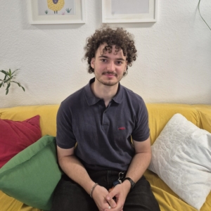 Praktikant Noah Schröder stellt sich vor.